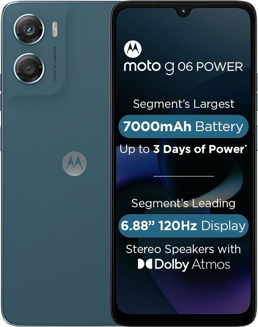 Motorola g06 power (Pantone tapestry, 64 GB)