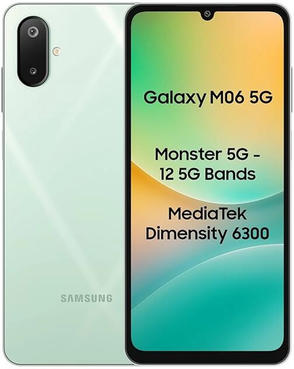 Samsung M06 5G (Sage Green, 128 GB)